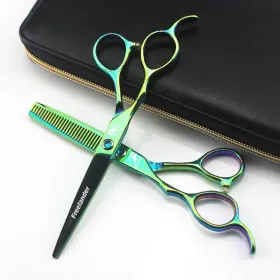 Freelander 744215044441 6.0 Inch Left-handed Professional Hair Scissors Straight And Thinn