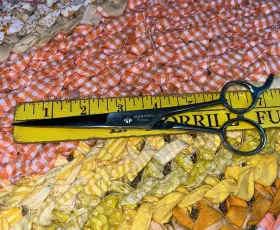 Fromm 023508019626 Edge Ahead Barber 7.25 Inch Professional Full Steel Scissors Durable Nice