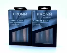 Clips-2 Fromm 023508128724 Style Artistry Perfect Grip 4 Matte Hair Pack