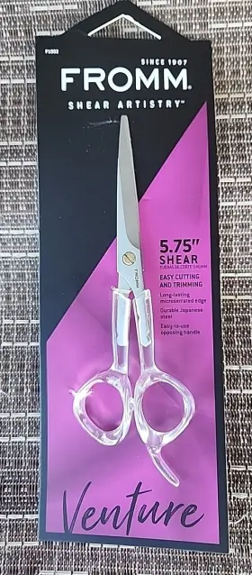 F1002 Fromm Shear Artistry Venture 5.75 Inch Shears/scissors Barber Stylist Salon