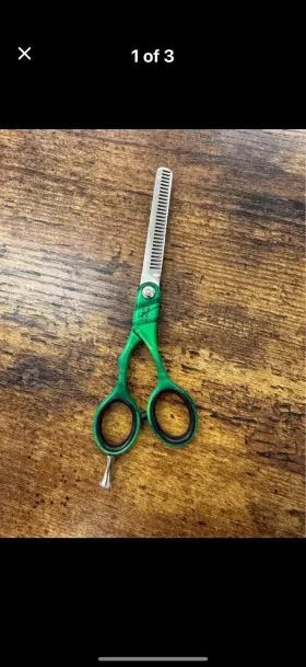 Fr781t Fromm Professional Hair Thinning Thinner Shear Scissor Stylist Green