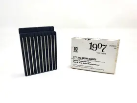 Ncb001 Fromm Premium Styling Razor Black 10-pack Blades With Dispenser Box