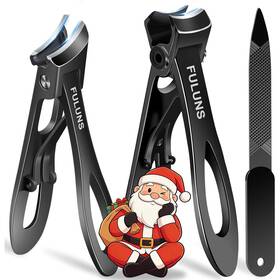 Fuluns Hf-fls-117 Nail Clippers For Men Thick Nails Stocking Stuffers 2025 Christmas Gifts For