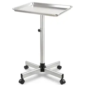 Fw-001 Fwod Bibto Salon Tray Color With Adjustable Height Metal Feet On Wheel