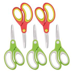 Galadim Gd-018-j Left-handed Kids Scissors By Pack Of 5 Rounded-tip 5.2-inch - Lef
