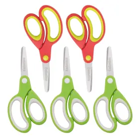 Gd-018-j Galadim Left-handed Kids Scissors By Pack Of 5 Rounded-tip 5.2-inch - Lef