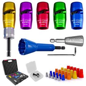 Gardon Gd-bxq-5p-us Electrician Tools Wire Stripper For Drill - 8 In 1 Professio... Fast Ship
