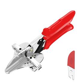 Gartol Hd-3106 Ratchet Miter Shears For Angular Cutting Molding Crafting Shoe Mold Inch
