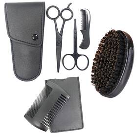 Gcftiff Zc250115-bm101 5pcs Beard Accessories Mustache Scissors Round Tip Nose Hair Bear