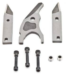 Genesis Gaesb14 8 Piece Metal Shear 14 Gauge Swivel Head Blades And Bushings Re