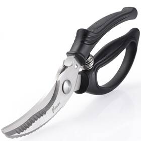 Gerior Poultry02 Heavy Duty Poultry Shears - Kitchen Scissors For Cutting Chicken Ga