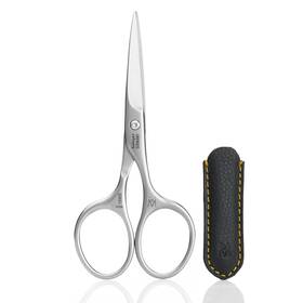 Germanikure 647581690451 Beard And Mustache Scissors - Finox Stainless Steel Professional Manicure Too