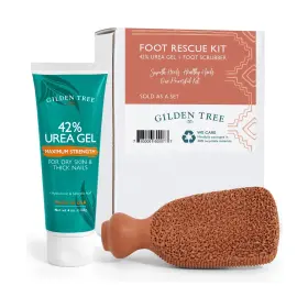 Gilden Tree 783006600077 Callus Remover Gel Foot Scrubber Kit - Pedicure Tools For Dry Cra... Fast Ship