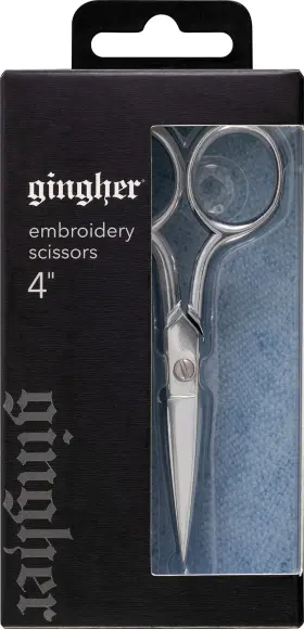 220270 Gingher Inc Classic 4 Inch Embroidery Scissors