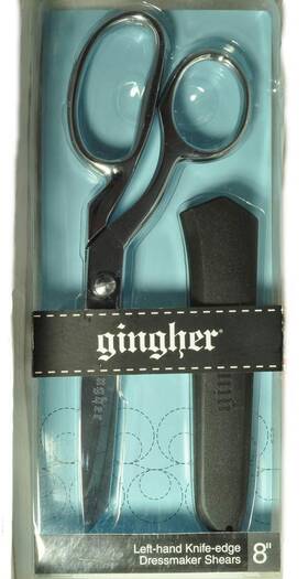 Gingher 616469837271 8 Inch Left Hand Dressmaker Shears