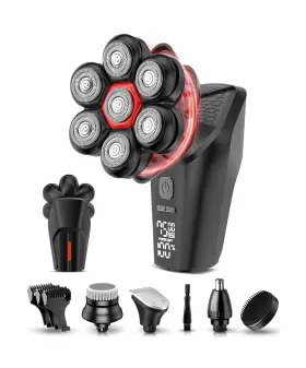 Ms-686 Gllava Head Shavers For Bald Men 7d Shaver With Led Display 3 Adjustable Mode