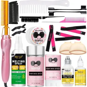 Comb-1pc Goiple Electric Hot Comb Hair Straightener Heat Pressing Combs Ceramic Curling Flat