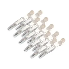 3r-mi5j-43nb Graligluxu Alligator Hair Clips 10 Pack Professional Styling For Salon Qual