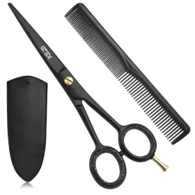 Hds-b1 Gtex Hair Scissors 6.5 Inch Black Professional Cutting For Wom