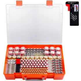 Batteryorganizer-gwcase002 Gwcase Storage Case Orange