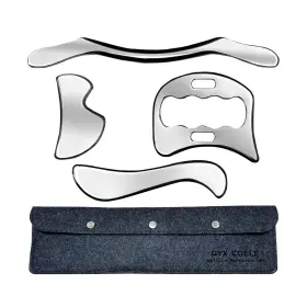 Coele-da8 Gyx Coele 4 In 1 Stainless Steel Gua Sha Muscle Scraper Tool Professional Ia... Fast Ship