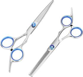 Hachacha 445034477443 Tijeras Para Cortar Estilizar Cabello Profesionales Barber A Acero Alta Calida