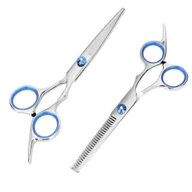 Hachacha 748743831979 Hair Cutting Scissors And Thinning Shears 6.5in Professional Stainless Steel