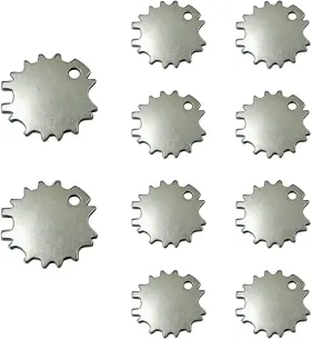 Haisiboya 313094591560 10 Pcs Scissors Tension Adjuster Universal Key Professional Shears Adjus
