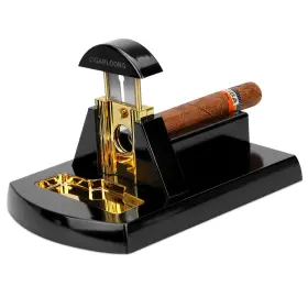Hancigar 658215874437 Cigar Cutter Classic Stainless Steel Sharp Blade Table Top Guillotine S