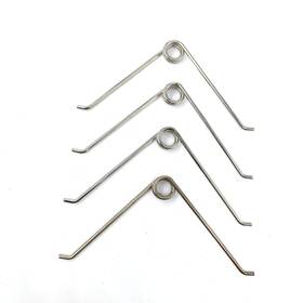 Haochong 734730691381 4 Pcs Shears Stainless Steel Small Torsion Spring V-shape Compression