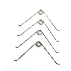 Haochong 734730691381 4 Pcs Shears Stainless Steel Small Torsion Spring V-shape Compression