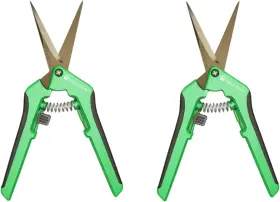Pd-14600 Happy Hydro - Trimming Scissors Straight Tip Titanium Coated Blades 2-pk