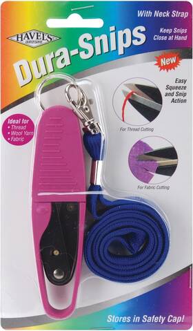 Havels 7649-29 4-3/4 Inch Dura Snips With Neck Strap