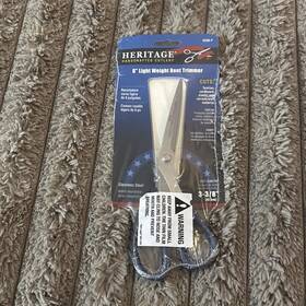 Heritage Cutlery 9208p 8 Inch Light Weight Bent Trimmer Retail Packaged