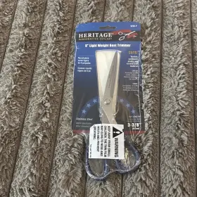 9208p Heritage Cutlery 8 Inch Light Weight Bent Trimmer Retail Packaged