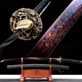 Hero Sword 789049811401 Handmade Authentic 1095 High Carbon Steel Japanese Samurai Full Tang Re