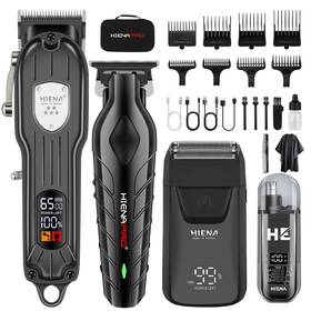 Hiena Pro 208 023 313b B001 Professional Cordless Hair Clipper For Men Electric Foil Shavers And Beard T
