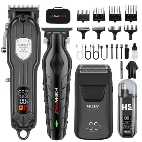 B001 Hiena Pro 208 023 313b Professional Cordless Hair Clipper For Men Electric Foil Shavers And Beard T