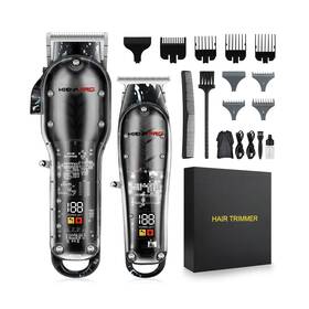 Hiena Pro 718387931298 Hair Clippers For Men Professional Cordless Rechargeable T Liner T... Fast Ship
