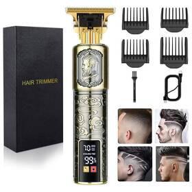 Hilandkom 746198200647 Hair Clippers For Men - Cordless T-blade Trimmer Professional Haircut And Gro