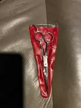 Hoffritz 402150015475 Vintage 5 1/2 Scissors Hair Cutting Shears Ice Tempered Stainless