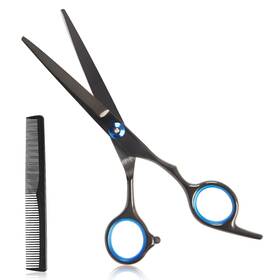 Homekoey 769047195772 Hair Cutting Scissors 6.5 Inch Professional Stainless Steel Barber Haircut Sh