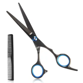 Homekoey 769047195772 Hair Cutting Scissors 6.5 Inch Professional Stainless Steel Barber Haircut Sh