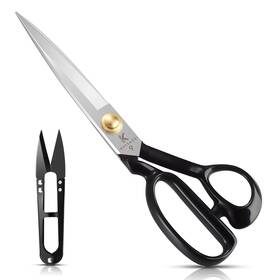 Homlynn 798542055427 Bvekado Sewing Scissors 9 Inch Fabric Dressmaker Heavy Duty Shears