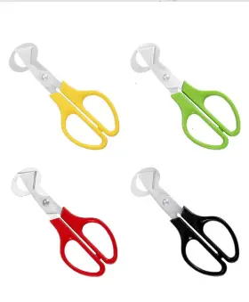Horno 792933930942 Stainless Steel Quail-egg Cutter Scissors Kitchen Egg Shears Tool-4pcs