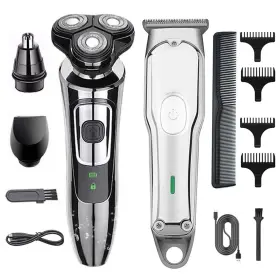 Hplrzxi 760701240980 Men S Grooming Kit Professional Cordless Hair Clippers And Electric Shaver