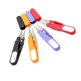 Huanx35 4336853583 4pcs Portable Scissor Multipurpose U-type Cutter Shear Protective Cov