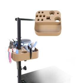 Huioqwe Ltfh-016 Pet Grooming Organizer For Scissors Brushes And Tools - Rotatable Multi Compa