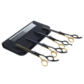 Hyzrqwyw 617588963032 7 Inch Professional Dog Grooming Scissors Kit 6 In 1 For D
