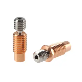 Aius-e3dv6 Imdinnogo 3d Printer Accessories Copper-titanium Alloy Bi-metal V6 Heatbreak For Prussa